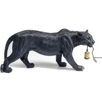 Kare Animal Lampada da tavolo Bagheera pantera nera