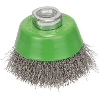 Bosch Spazzola A Tazza Clean Inox 65x0.3x115 Mm M14
