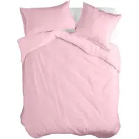 Happy Friday HappyFriday BASIC copripiumino rosa chiaro 240 x 220 cm