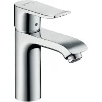 Hansgrohe Metris Mitigeur monocommande de lavabo 110 avec vidage automatique, 31080000, 31080000
