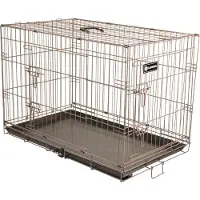 Flamingo Gabbia di trasporto Ebo 77 x 47 x 55 cm marrone-metallizzato 517581