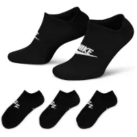 Under Armour Sportswear Everyday Essential No Show 3-Pack Calze casual (42-46 - EU: 42-46, nero)