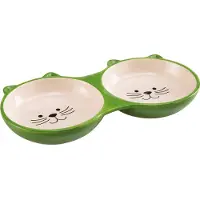 Ferplast Doppia Ciotola Izar In Ceramica