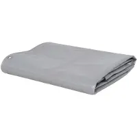 vidaXL -Gerät Segel 650 g m² 1,5 x 20 m Grau
