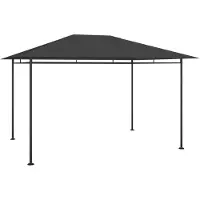 vidaXL Padiglione 384x281x270 cm antracite 180 g/m²