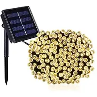 LUMI JARDIN Yogy Solar solar light garland - - 200 LEDs - 1700 cm - Warm white