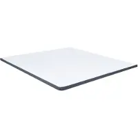 vidaXL Coprimaterasso per letto a molle insacchettate 200 x 160 x 5 cm