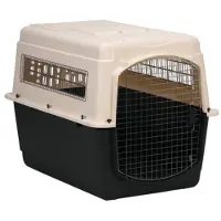 SPORTPET Trixie Scatola di trasporto VARI Kennel IV: 52 × 55 × 71 cm, dunkelblau/beige