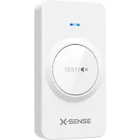 X-Sense Telecomando RC01 per XS01-W, XC01P-WR e XP01-W - Test, arresto e localizzazione dei rilevatori di fumo - Non sono più necessarie le scale