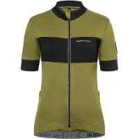 Super.natural Women's Grava Jersey Maglietta da ciclismo Donna (L, olivia)