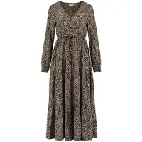 Shiwi Ladies Azores Dress Pantar Bay Toasted Almond Beige Taglia: XS | Maxi abiti Outlet | Donna | Marrone