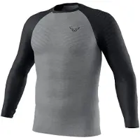 Dynafit Tour Light Merino L/S Tee Intimo lana merinos Uomo (S, grigio)