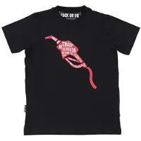 Rock Or Die Maglietta A Maniche Corte Oil Veins