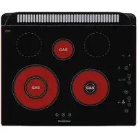 Vitrokitchen Piano Cottura Misto 301tgn 60 Cm 3 Fuochi