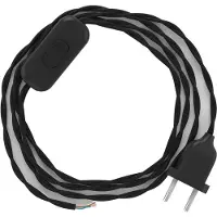 Creative Cables Cavo Della Lampada Braided 1.80 M