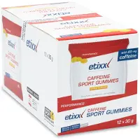 Etixx Scatola Di Gomme Energetiche Sport Caffeine Cola 30g 12 Unità