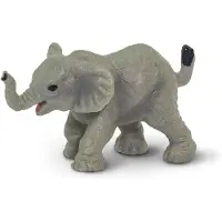 Safari Ltd Mini Figurina Portafortuna Elefanti