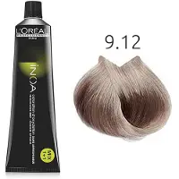 L'Oréal Inoa 60ml 9.12 Biondo Chiarissimo Cenere Cangiante — Tinta per capelli