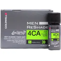Goldwell Men ReShade 4CA Cool Ash Medium Brown Tinta uomo 4x20 ml — Tinta capelli uomo