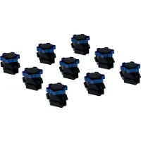 Geberit Set pieds pour receveurs de douche en résine de pierre, jusqu'à 140 cm, pieds réglables en hauteur 6-12 cm, 554.952.00.1, 554.952.00.1