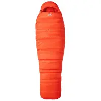 Mountain Equipment Xeros Sacco a pelo in piuma (Regular - Body Size: 185 cm, orange)
