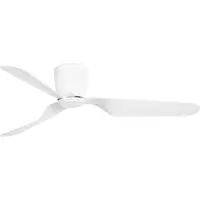 Faro Ventilatore da soffitto Pemba L, motore a corrente continua, bianco