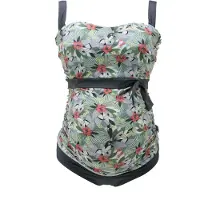 Petit Amour Costume intero 'ALENA' grigio scuro / colori misti