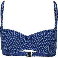 Seafolly Women's Cleo Underwire Bra Parte superiore bikini Donna (34, blu)