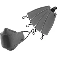 3M Maschera protettiva quotidiana 5 unità Uomo Grigio Grigio Taglia unica