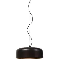 It's About Romi si tratta di RoMi - Lampada a sospensione Marseille - Nero - Ø49cm Lampada a sospensione - Lampada da tavolo - Lampada da salotto - Lampada da camera da letto - Soggiorno