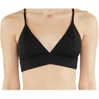 DEDICATED Women's Bikini Top Alva Parte superiore bikini Donna (XS, nero)