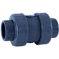 Cepex Valvole Di Ritegno A Molla In Pvc-u Ø75 Serie 09017 O-ring In Epdm Presa Per Solvente