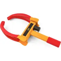HBM Gancio Universale per Ruote con Lucchetto per Ruote da 185 a 290 mm.