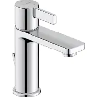 Duravit D-Neo mitigeur monocommande de lavabo M, saillie 109 mm, avec jeu de drains, DE10200010, DE1020001010, DE1020001010