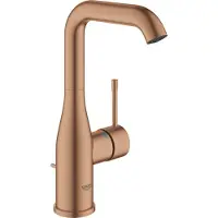 GROHE Essence Mitigeur monocommandé pour lavabo, L-Size, orientable, saillie 127mm, avec vidage à tirette, 24174DL1, 24174DL1