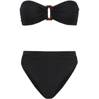 Shiwi Ladies Zoe Bikini Set Black Taglia: 34 | Bikini Outlet | Donna | Nero