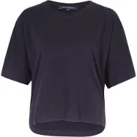 French Connection Tally Jrsy Sslv Crewnk Tee Utility Blue Taglia: L | Pantaloni Outlet | Donna | Blu
