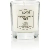 I Love Fizz Fiori di Sambuco e Lampone 160 g — Candela Profumata