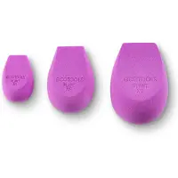 Ecotools Set Trio, Bioblender, Spugnetta Makeup, Viola, 3 pz