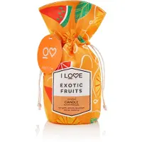 I Love Exotic Fruits Mango Pompelmo Ananas 160 g — Candela Profumata