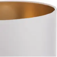 Helam Paralume Alba, Ø 20 cm, E27, bianco/oro