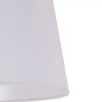 Duolla Paralume Classic L per piantana, bianco