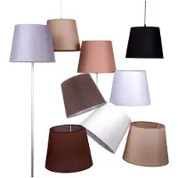 Duolla Paralume Classic L per piantana, ecru