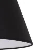 Duolla Paralume Sofia Altezza 31 cm, bianco/nero