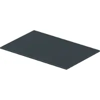 Duravit DuraSquare inlay en verre 77x38cm, pour consoles métalliques 003111/ 003112, 0099678700, 0099678700