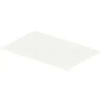 Duravit DuraSquare inlay en verre 77x38cm, pour consoles métalliques 003111/ 003112, 0099678300, 0099678300