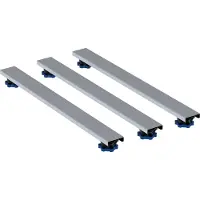 Geberit set de pieds et de traverses pour receveur de douche en résine de pierre, Lxl 80x7,3cm, pieds réglables en hauteur 6-12 cm, 554.961.00.1, 554.961.00.1