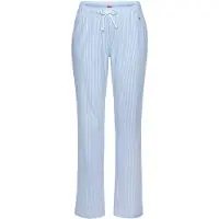 s.Oliver Pantaloncini da pigiama blu chiaro / bianco