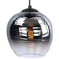 Highlight Paralume Fantasy Apple, grigio fumo, Ø 22 cm, vetro