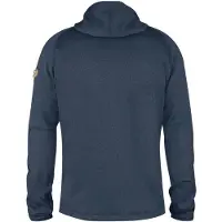Fjällräven Övik Fleece Hoodie Giacca in pile Uomo (XL, blu)